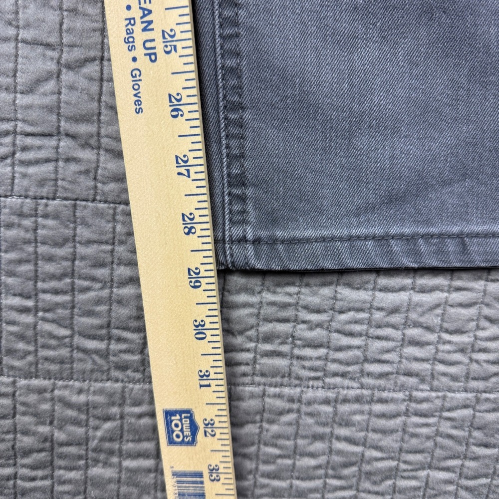 Levis 541 Athletic Taper Grey Jeans Mens 38x30 (38x29) Stretch Denim Pants - Picture 11 of 13